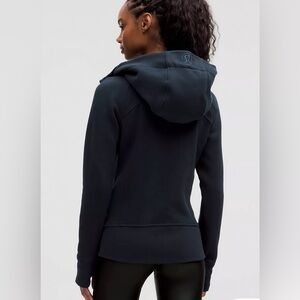 lululemon athletica Navy w/Gold Zipper Women's Scuba Hoodie